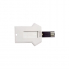Plastic Usb Drives - Custom brand logo high quality clothes shape card usb usb thumb drive LWU889